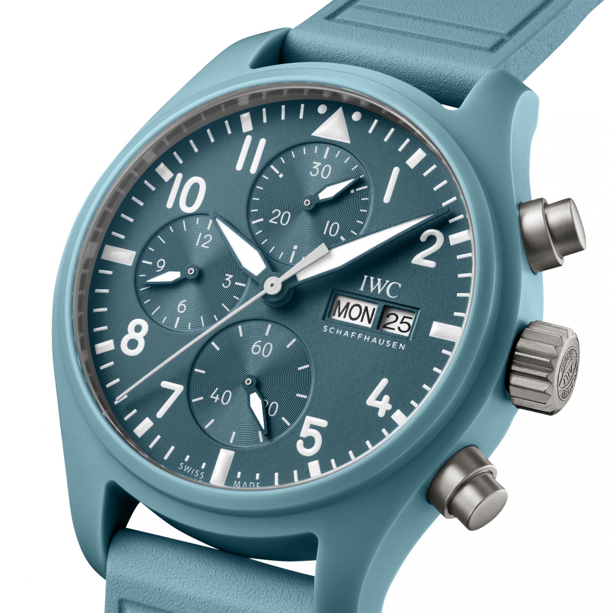 IWC  Pilot’s Watch Chronograph 41 TOP GUN Miramar liegend