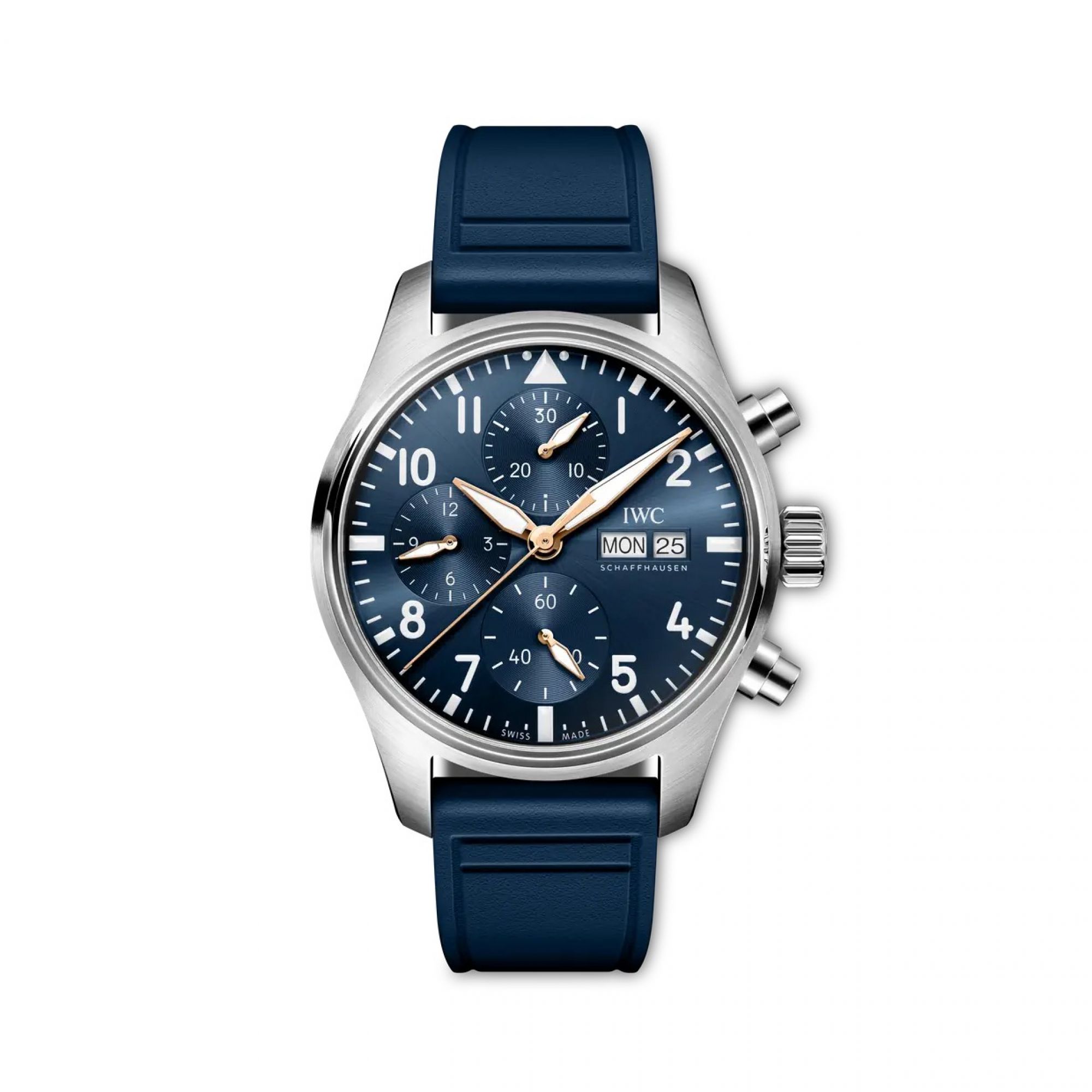 IWC  Pilot's Watch Chronograph 41 Le Petit Prince Face