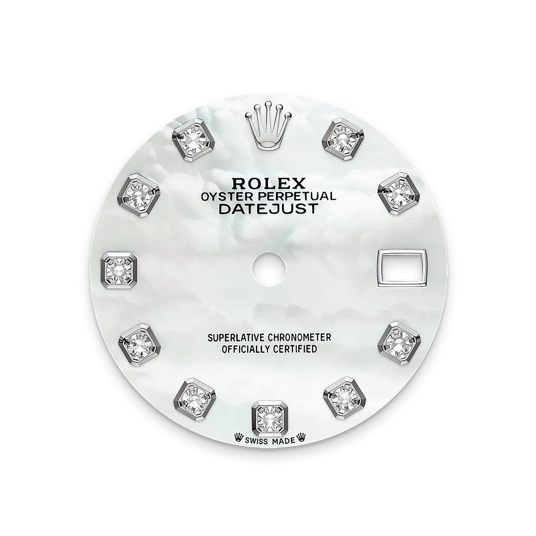 Rolex Lady-Datejust Referenz m279174-0010 Perlmutt-Zifferblatt