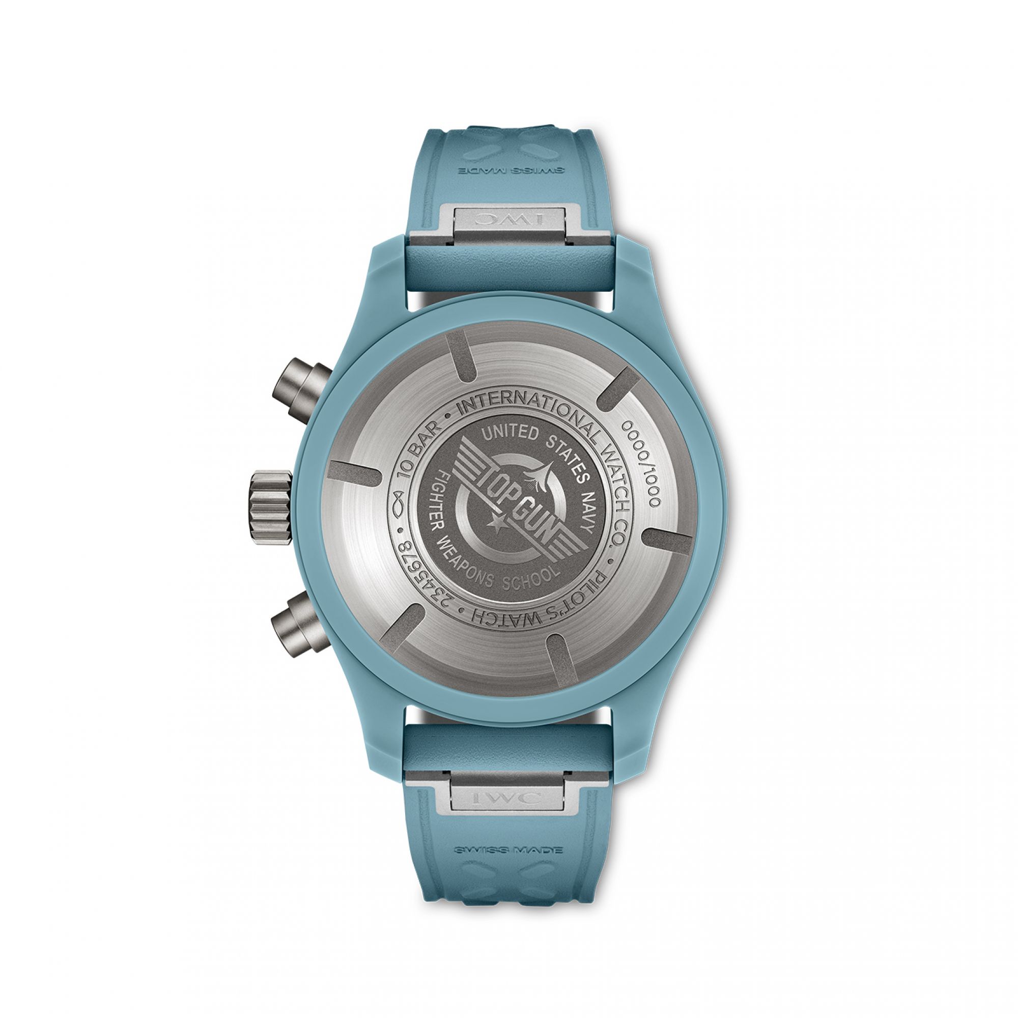 IWC Pilot’s Watch Chronograph 41 TOP GUN Miramar Rückseite