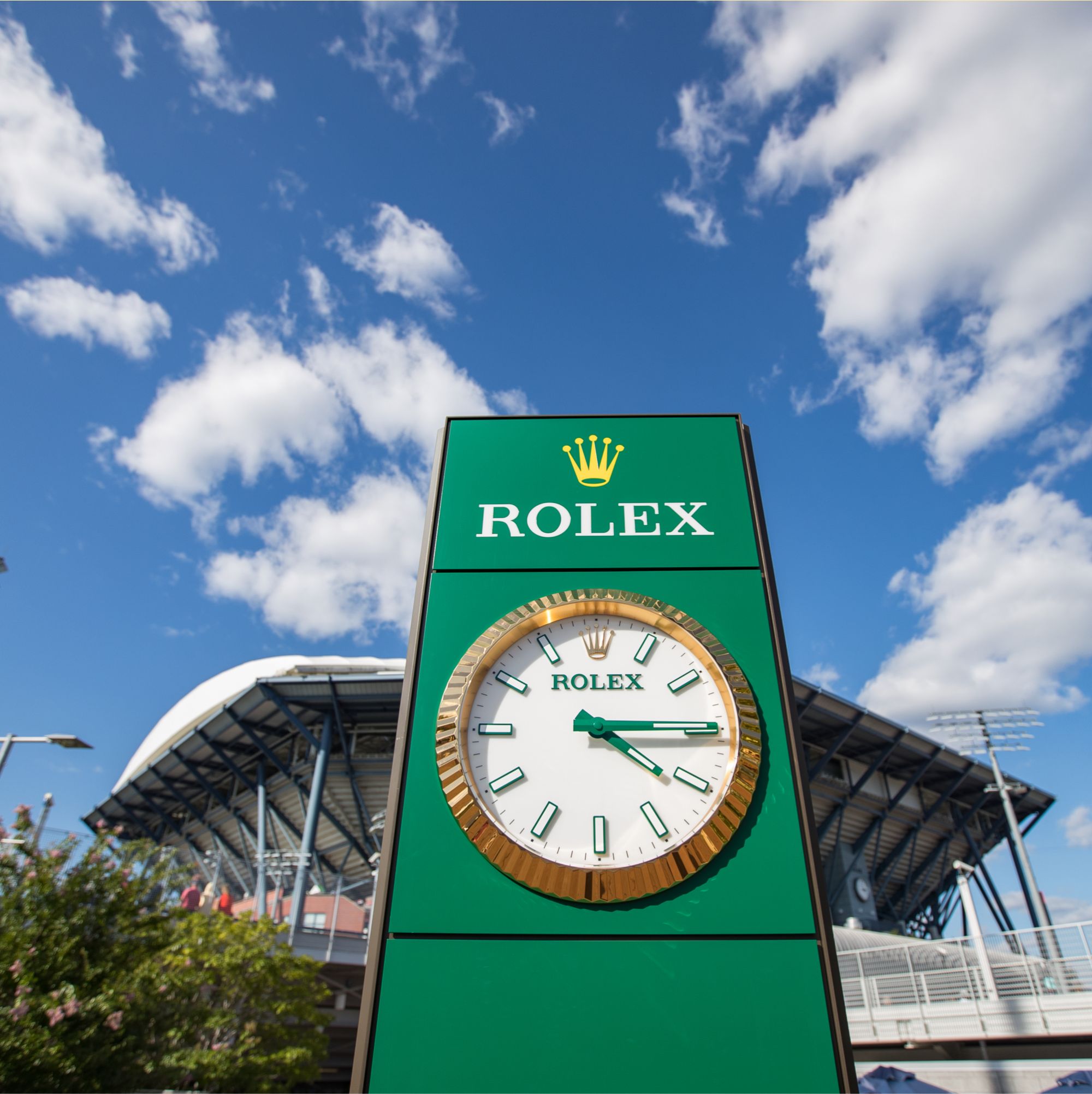 Rolex Uhr bei den US Open