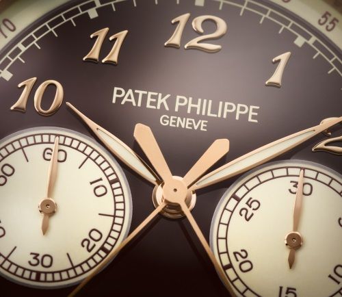 Schleppzeiger-Chronograph.