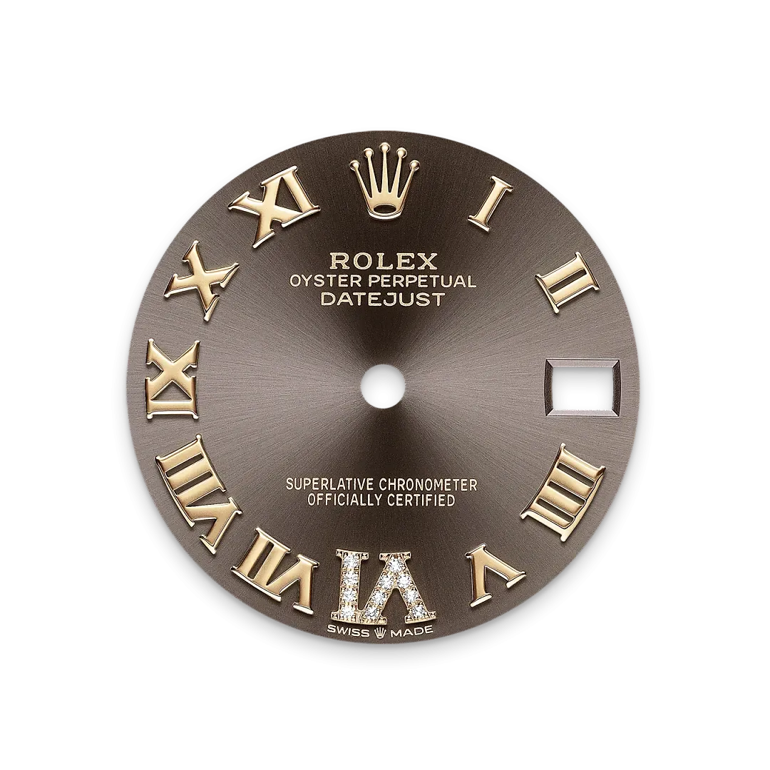 Rolex Datejust 31 Referenz m278273-0017 Zifferblatt dark grey