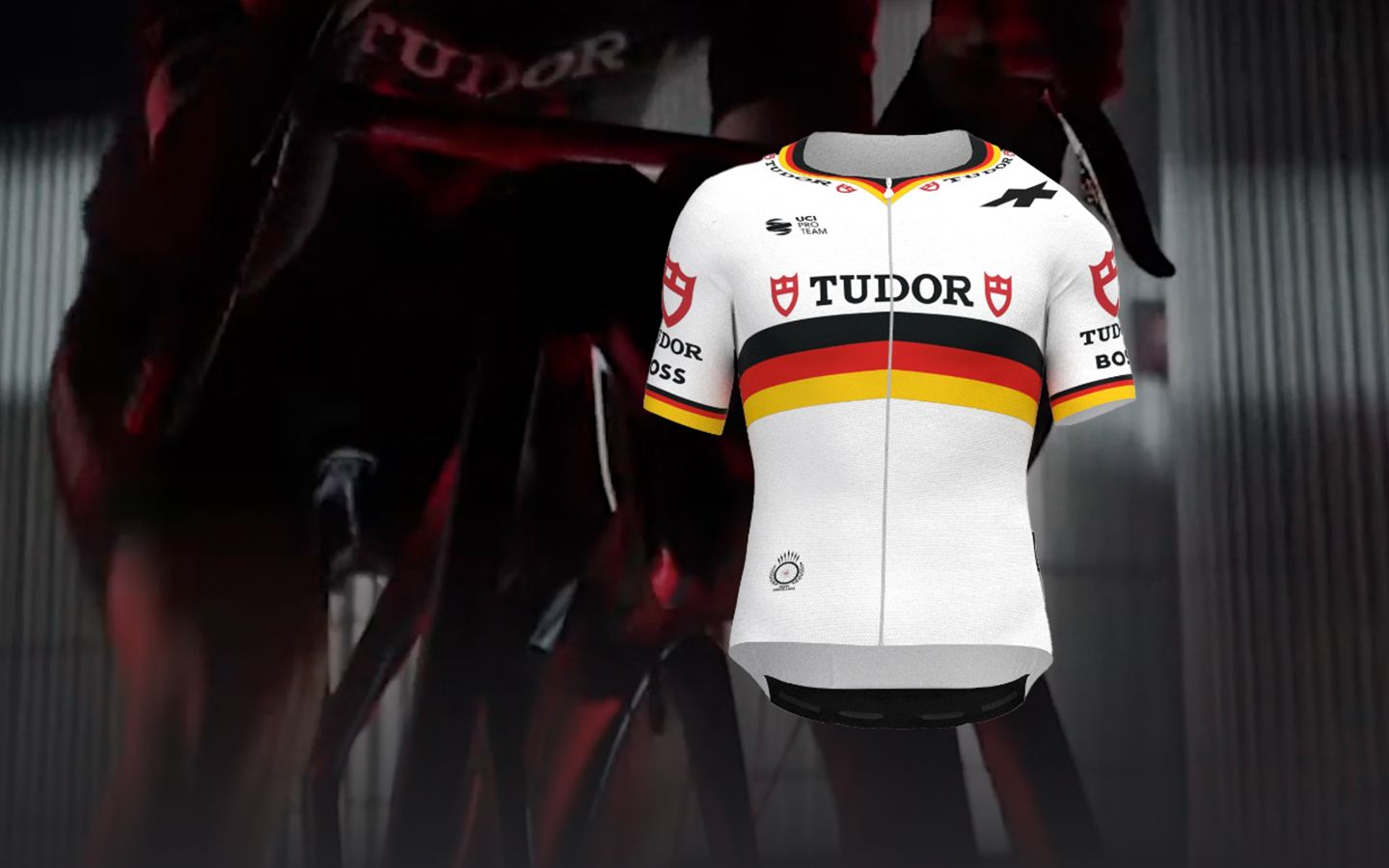 Original TUDOR Pro Cycling Trikot gewinnen
