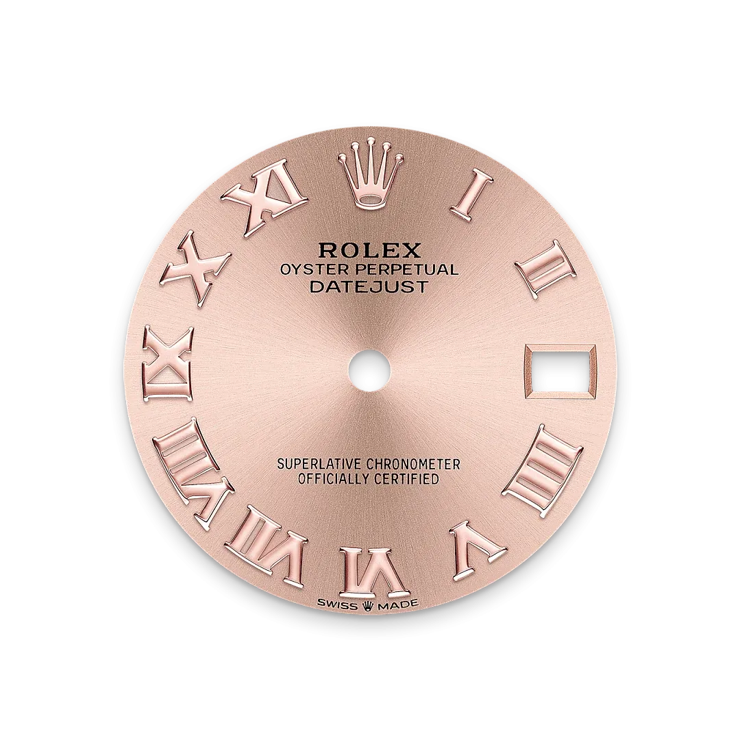 Rolex Datejust 31 Referenz m278271-0006 Zifferblatt Farbe Rosé