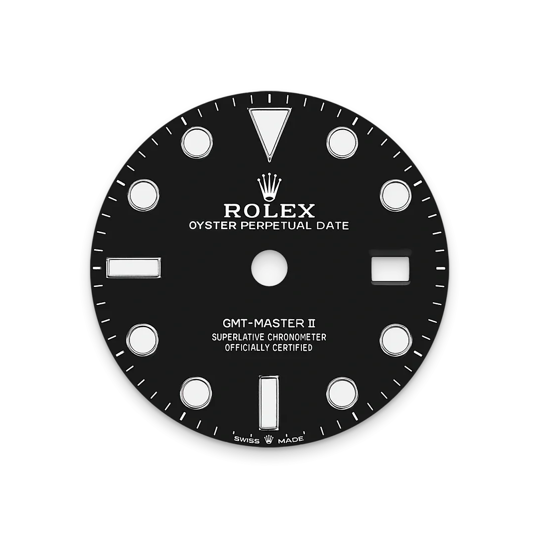 Rolex GMT-Master II Referenz m126710blro-0001 Schwarzes Zifferblatt