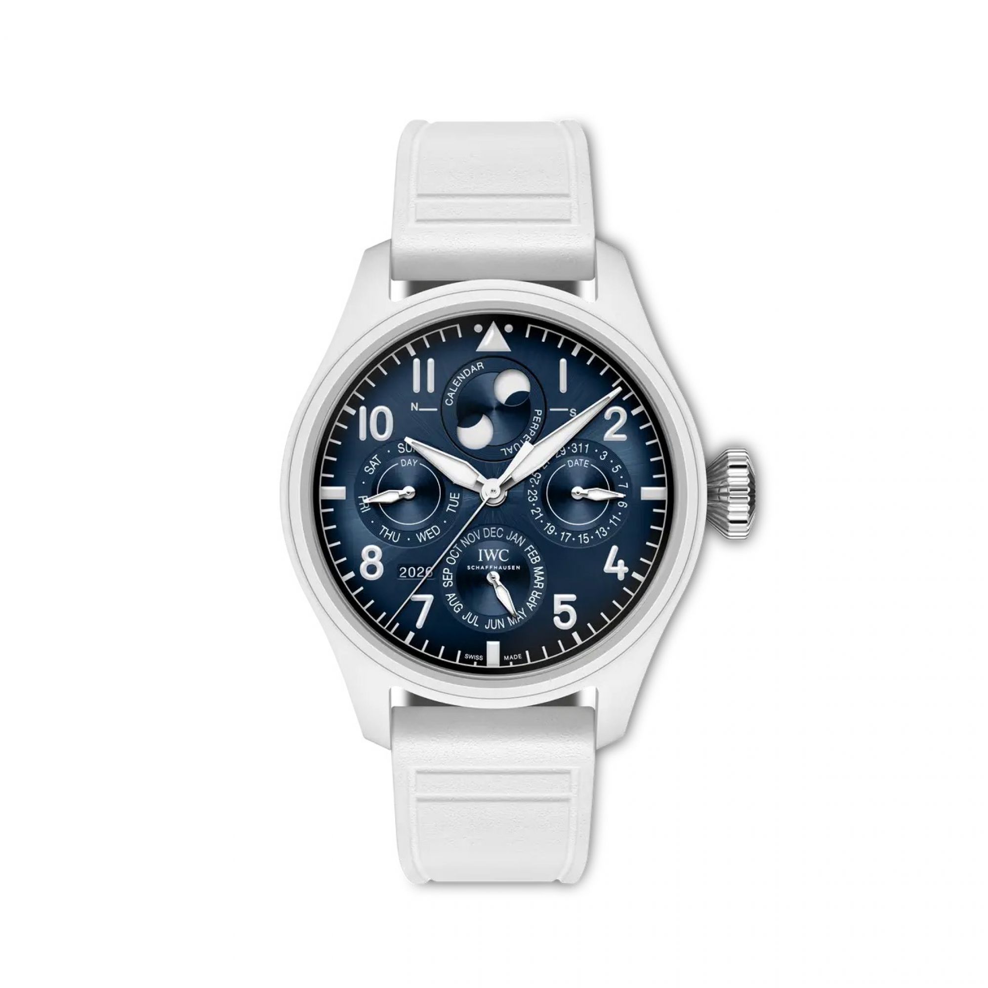 IWC  Big Pilot's Watch Perpetual Calendar ProSet Le Petit Prince Face