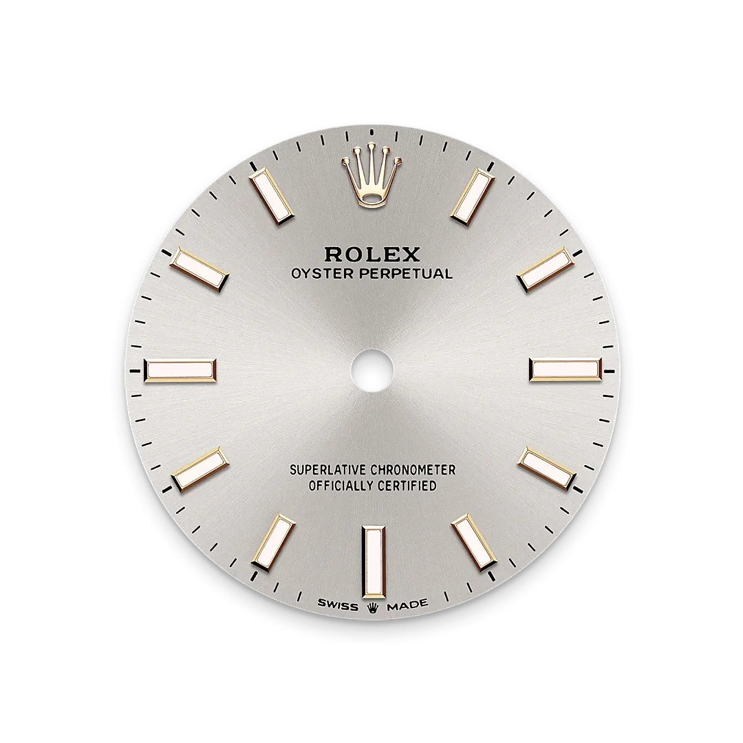 Rolex Oyster Perpetual 31 Referenz m277200-0001 Silbernes Zifferblatt