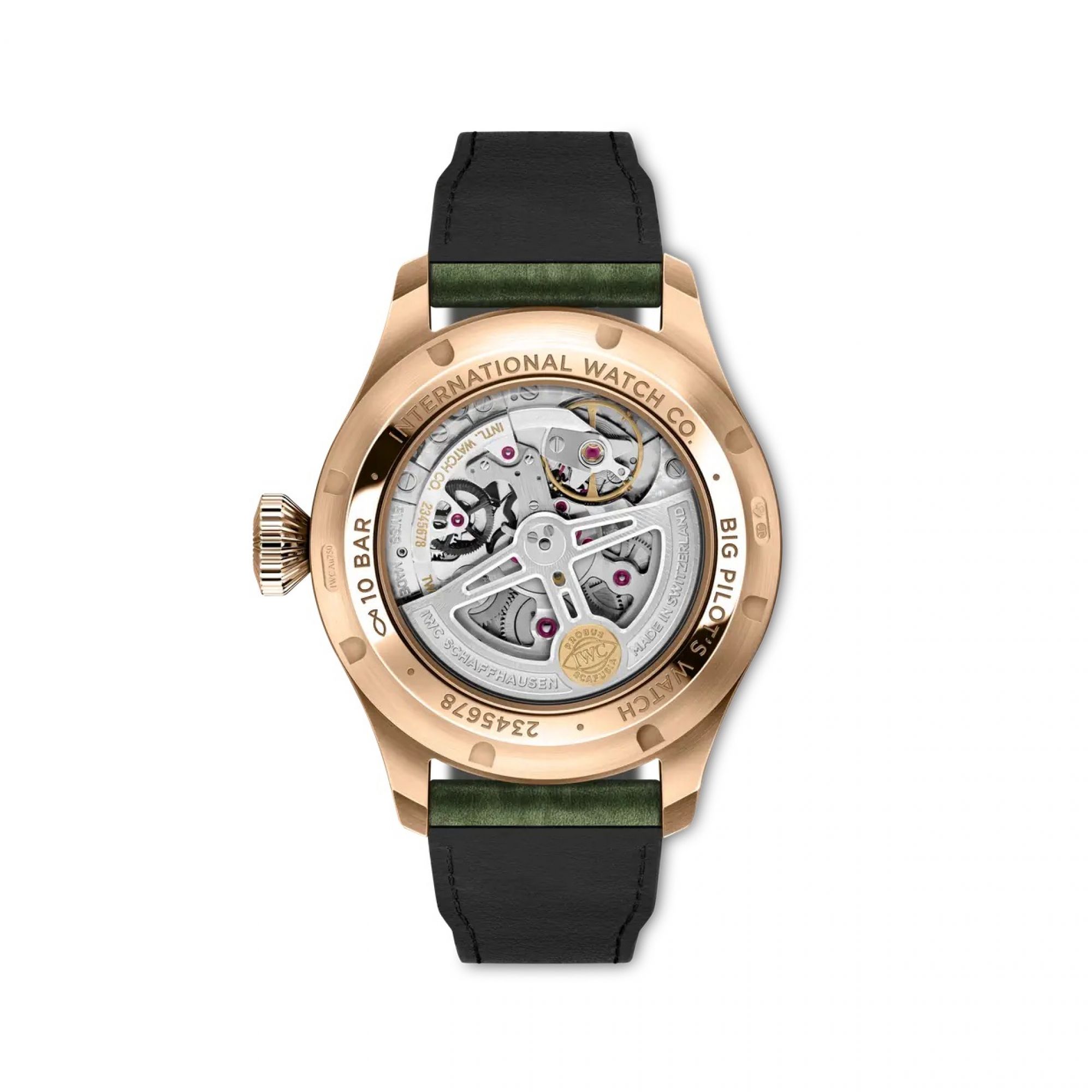 IWC Big Pilot's Watch Perpetual Calendar ProSet Rückseite