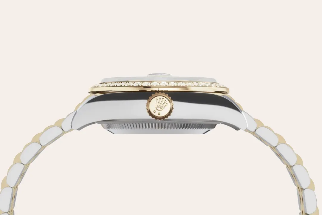 Rolex Lady-Datejust Referenz m279383rbr-0003 Rolesor gelb