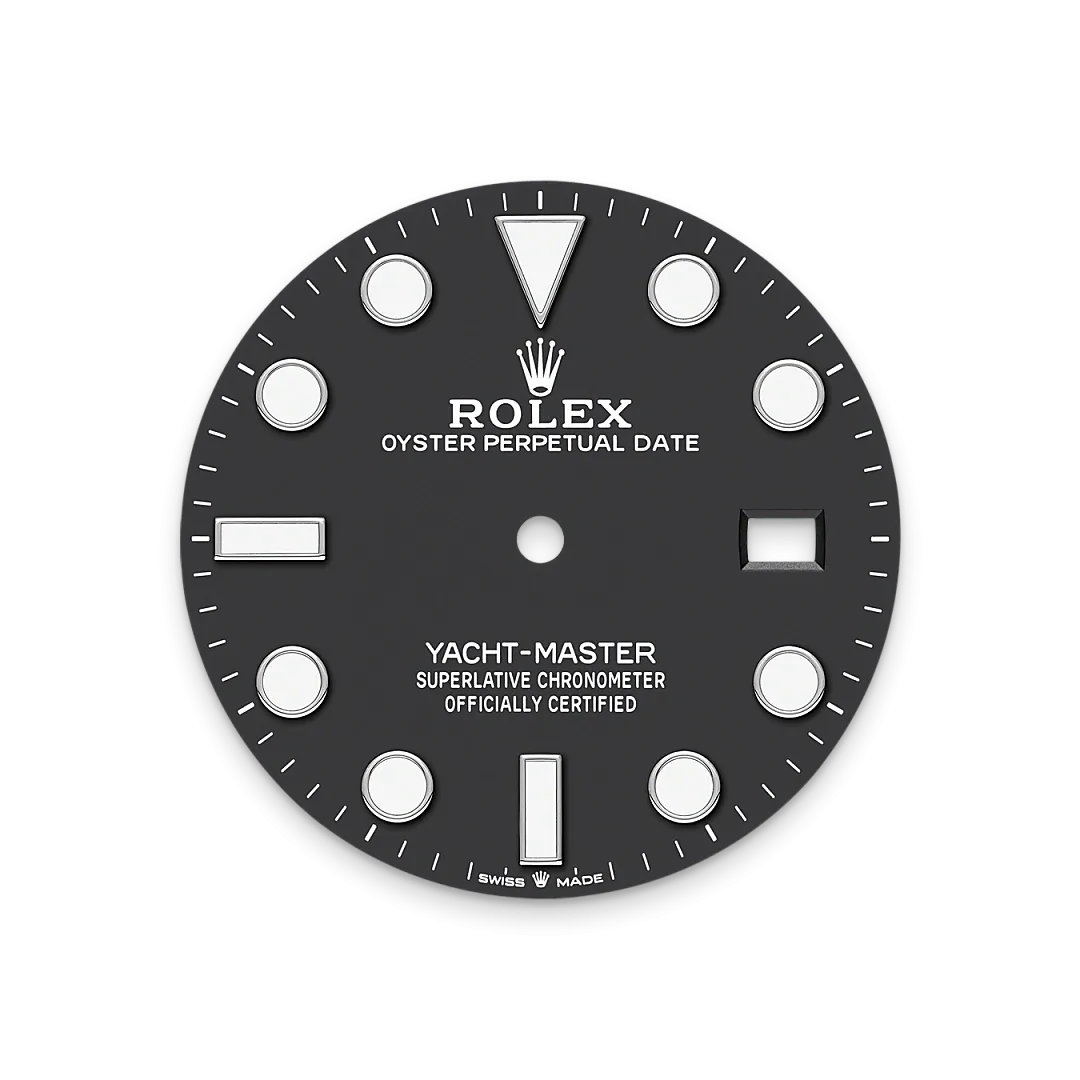 Rolex Yacht-Master 42 Referenz m226627-0001 Tiefschwarzes Zifferblatt