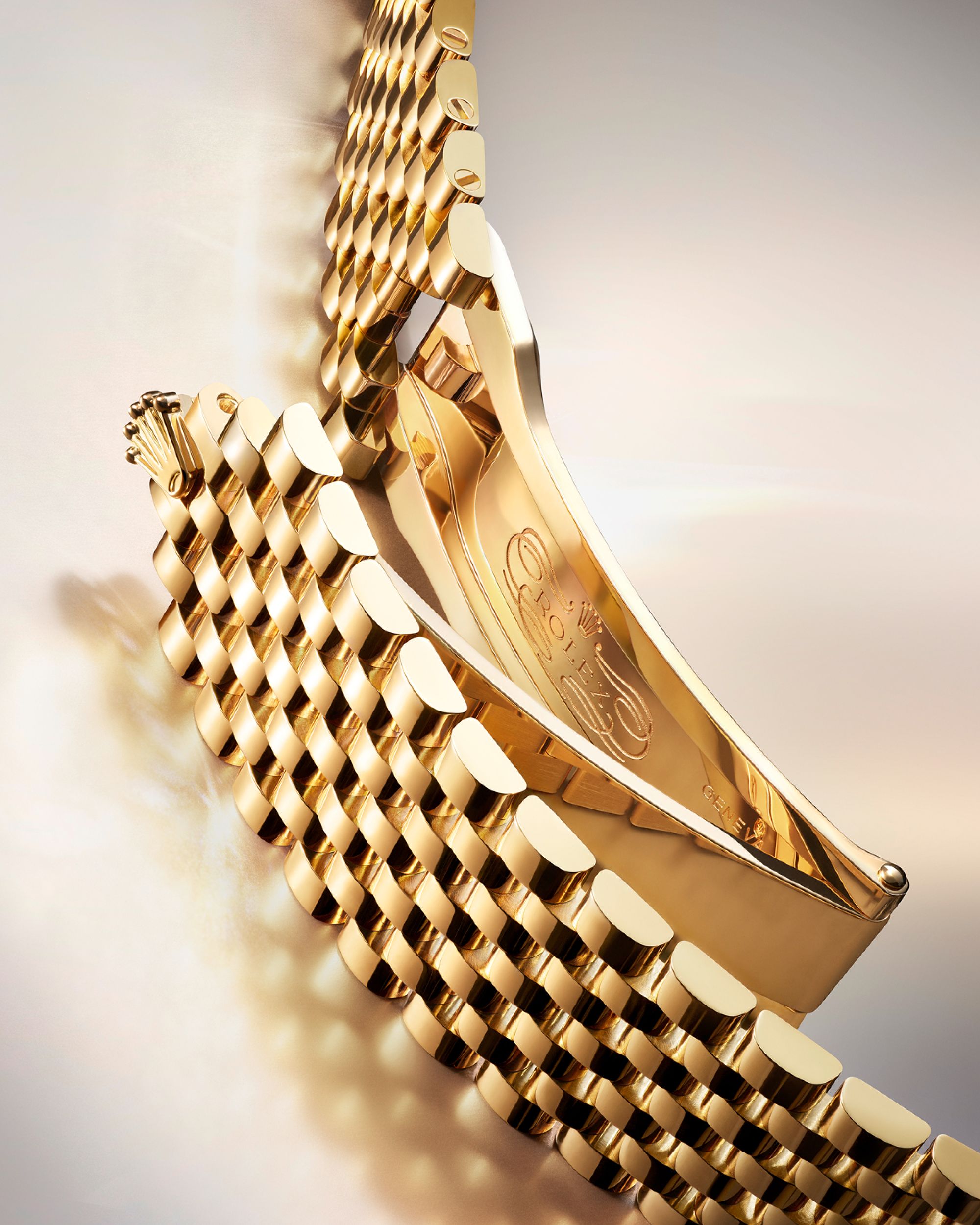 Rolex Land Dweller Zifferblatt mit Wabenmuster