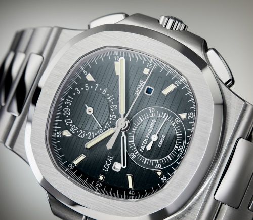 Flyback-Chronograph, Travel Time.