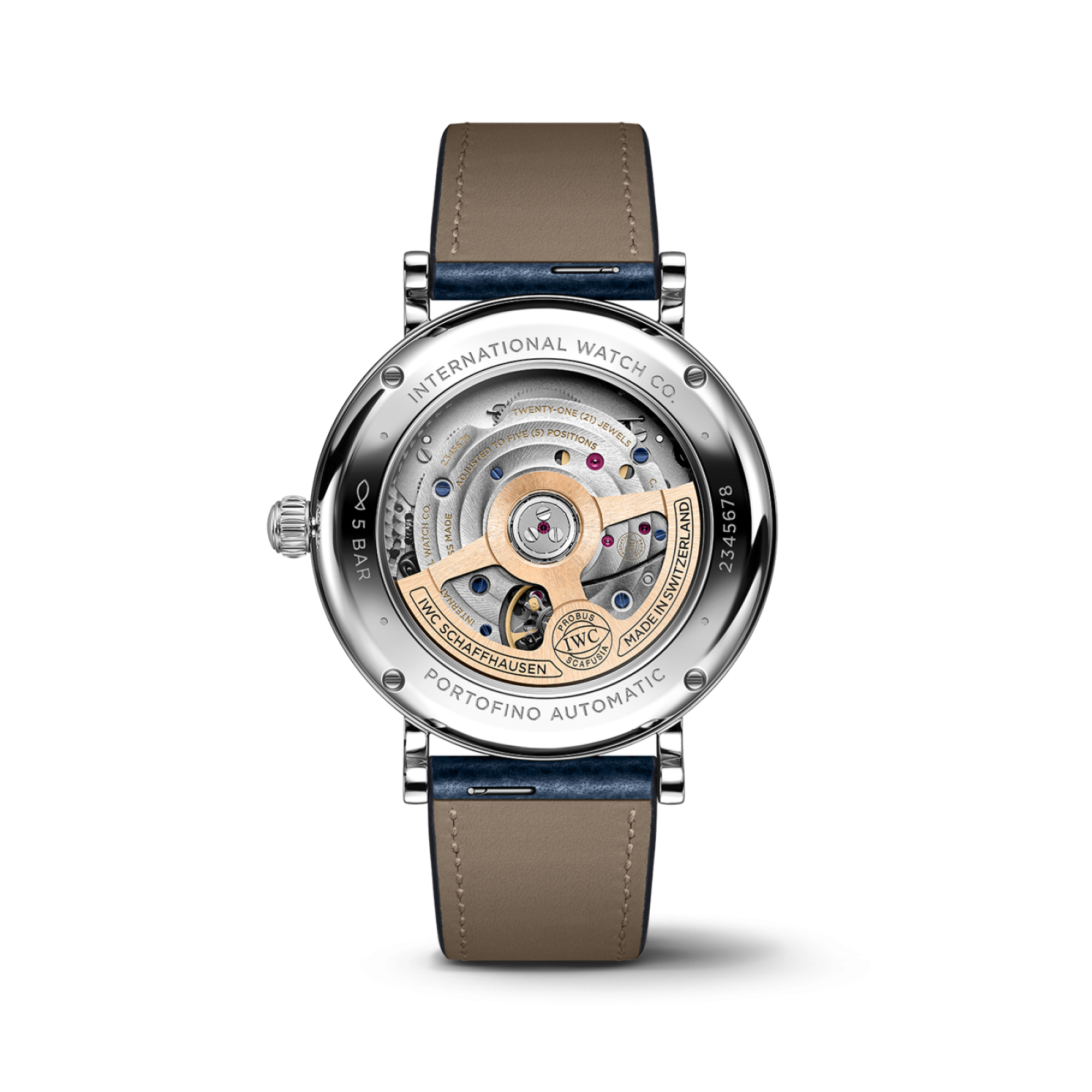 IWC Portofino Automatic 37 Rückseite