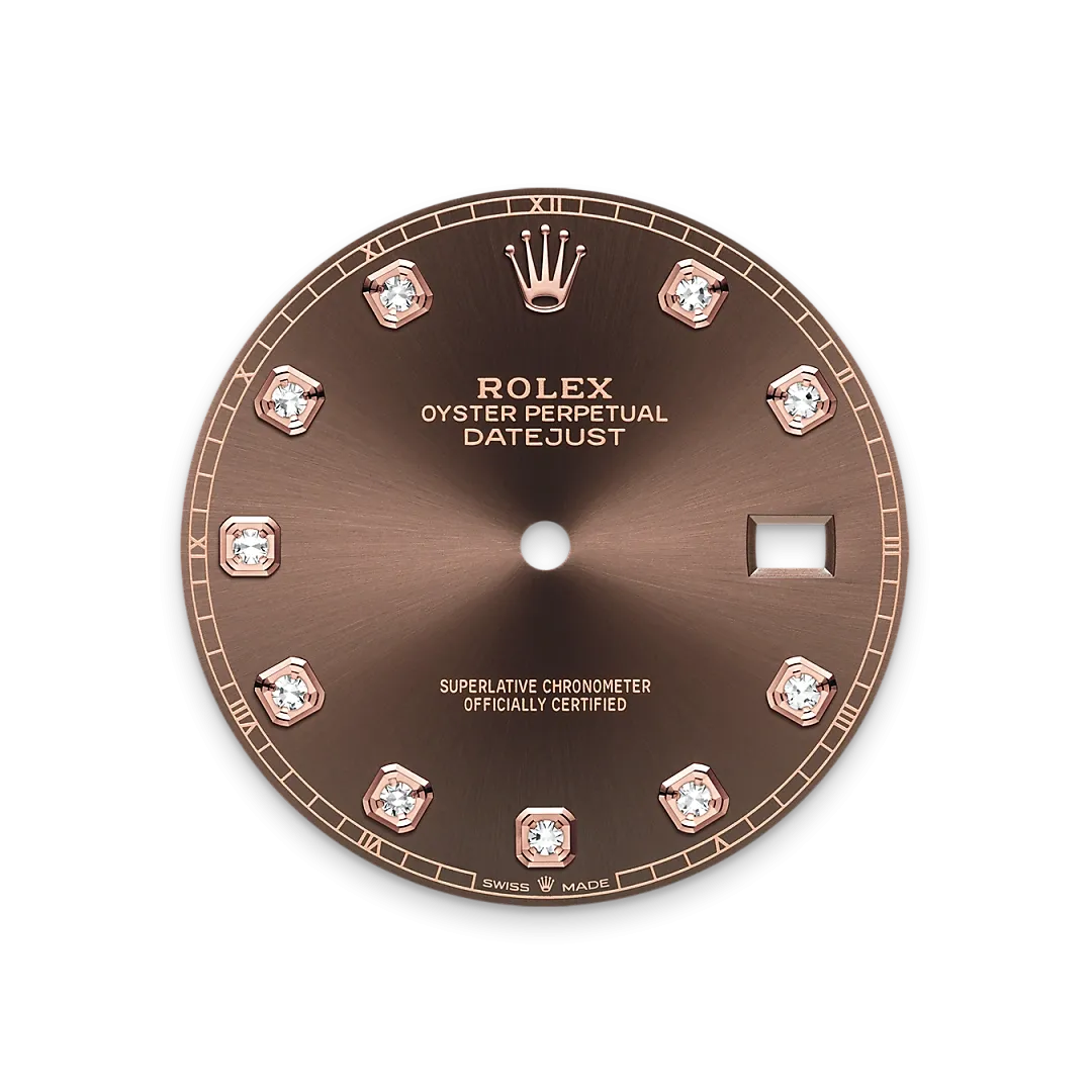 Rolex Datejust 41 Referenz m126301-0004 Schokoladen­­farbenes Zifferblatt