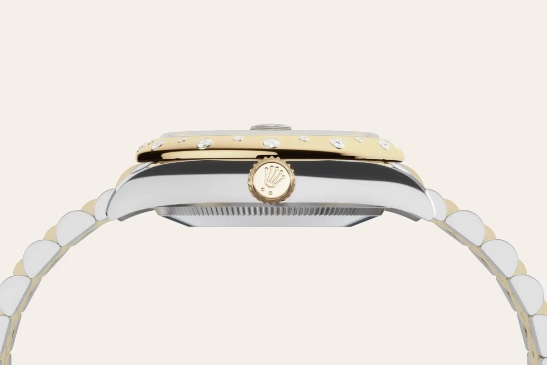 Rolex Datejust 31 Referenz m278343rbr-0004 Rolesor gelb